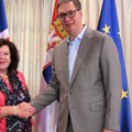 Vučić danas sa specijalnom izaslanicom Velike Britanije Karen Pirs
