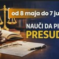Službeni glasnik: Intenzivna priprema za pravosudni ispit startuje 8. maja