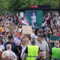 Održan šesti protest „Srbija protiv nasilja“ u Beogradu