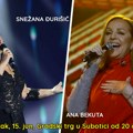 Ana Bekuta i Snežana Đurišić u četvrtak na Gradskom trgu povodom 30 godina Yueco radija