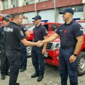 Srpski heroji krenuli u Grčku: Tim od 36 vatrogasaca sa 14 vozila na putu ka vatrenoj nemani koja guta Rodos (foto)
