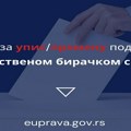 Poziv građanima da provere da li su upisani u jedinstveni birački spisak
