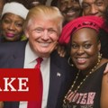 Trampove pristalice napravile najveći skandal u kampanji: Napravili lažne slike da privuku Afroamerikance da glasaju