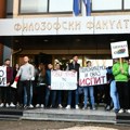 Filozofski fakultet u Novom Sadu otkazao do daljnjeg nastavu zbog studentske blokade