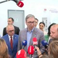 Vučić na aerodromu "Konstantin Veliki" u obilasku novog terminala:"Moramo da donesemo mere za rast putničkog saobraćaja"