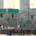 Studenti blokirali Autokomandu, popodne se obraća državni vrh Srbije