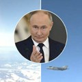 Putin imao posebnu pratnju na putu ka Rusiji: Objavljen snimak iz predsedničkog aviona sa moćnim lovcima (Video)