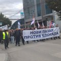 Skup građana protiv blokada prvi put u Novom Pazaru