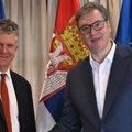Vučić sa Pauelom o unapređenju saradnje sa Ujedinjenim Kraljevstvom i situaciji u regionu