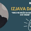 Izjava dana: „Niko ne može da bude heroj sve vreme“