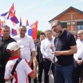 Predsednik Vučić u Koceljevi: Najavio i novi put do Uba