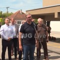 Predsednik Vučić obilazi novu zgradu Tržnice u Koceljevi