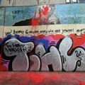 Prosuta farba, ispisane pogrdne poruke: Uništen mural posvećen Zoranu Đinđiću u Beogradu (foto, video)
