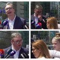 Vučić pao mrak na oči i počeo da viče na albanskog novinara, a sve je počelo kao šala VIDEO