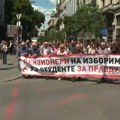 Protest penzionera i studenata: Zahtevaju izbore, poruka predsedniku uz pesmu "Kukavica"