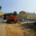 U toku rekonstrukcija pešačkih staza kod Tržnice (FOTO)