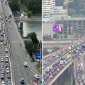 Neverovatne gužve u Beogradu: Sve stoji od Novog Beograda do Voždovca, kilometarske kolone (Foto)