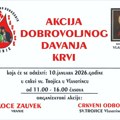 U vlasotinačkoj crkvi akcija dobrovoljnog davanja krvi