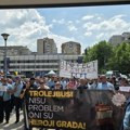 Održan protest za spas GSP-a: Banković pojasnio četiri zahteva zaposlenih (VIDEO)