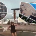 Snažna superćelijska oluja pogodila Španiju! Zastrašujući snimci sa Majorke: Turisti se kriju iza automobila, trudnica…