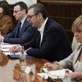 Vučić se sastao sa ambasadorima zemalja Kvinte, prisustvovao i Petković
