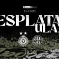 Partizan: Besplatan ulaz za sve navijače na meču sa TSC