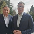 Dodik snažno uz Vučića: On neće pokleknuti pred pritiscima i nastaviće da vodi Srbiju putem napretka i razvoja