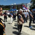 Protest studenata u bloadi "Hoćemo li u Šabac na protest? Hoćemo"