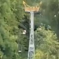Pala žičara: Ima povređenih (video)