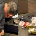 Isplivao snimak: Opštinski službenik na KiM uhapšen zbog konzumiranja narkotika, na stolu bili pištolj i nož (VIDEO)