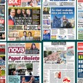 Naslovne strane današnjih novina: Prelistavanje štampe za ponedeljak, 1. septembar 2025. godine
