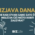 Izjava dana: „Ne radi stvari samo zato što misliš da ćeš nešto dobiti zauzvrat“