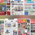 Насловне стране сутрашњих новина: Прелиставање штампе за понедељак, 17. август 2026. године