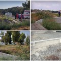 Потресне сцене на месту злочина у Новој Пазови: Крвави трагови и поломљене наочаре, мушкарац свирепо прегажен (фото)