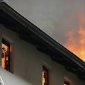 Lokalizovan veliki požar u manastiru Vraćevšnica, nema povređenih
