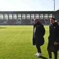 Branko Radujko i Stevan Stojanović obišli stadion u Leskovcu: "Dubočica" u znatno boljem stanju