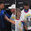 Novak besan istrčao s terena, pa se šokirao: Nije mogao da veruje, pojavio se čovek koji ga je otkrio! (Video)