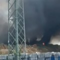 Гори депонија у Лозници! Јак ветар отежава гашење, у близини су стамбени објекти