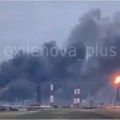 Veliki napad na rusku luku: Raznet brod sa iranskom opremom, pogođena i rafinerija nafte u Sizranju (video)