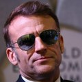 Zašto je Makron nosio sunčane naočare tokom govora u Davosu