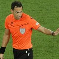 Argentinac Fakundo Teljo sudi utakmicu između Francuske i Maroka