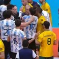 Žestoka tuča! Argentinci pobesneli posle poslednjeg poena, prštalo protiv Brazila! (video)
