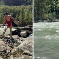Memedovićeva ćerka se skinula usred Sibira: U kupaćem uletela u ledenu reku, ljudi ne veruju šta je uradila