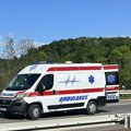 Sudarili se kombi i automobil: Teška nesreća na putu Požega-Užice FOTO
