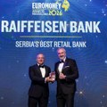 Euromoney: Raiffeisen je najbolja banka za stanovništvo u Srbiji