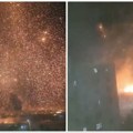 Kao da se samo nebo zapalilo u Taškentu Nakon stravične eksplozije izbio požar kod aerodroma (video)