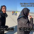 Stara majka (80) pobedila strah i prvi put ušla u avion, prekrstila se i odletela kod dece u Ameriku (VIDEO)