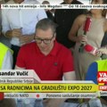 Vučić stigao na gradilište EKSPO 2027 Srećan sam što imamo ovakve ljude, učestvuju u nečemu što je istorijska stvar!