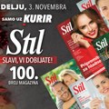 U nedelju 3. Novembra ne propustite 100. broj porodičnog magazina Stil!