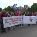 Protest u Kragujevcu pod nazivom „Struka uz studente“